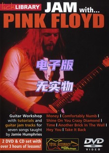 平克弗洛伊德吉他独奏教程 Floyd Lick Pink Jam Library With 音