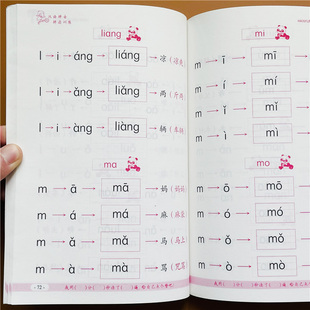 一年级汉语拼音拼读训练小学语文英语字母声韵母音节学习神器玩具