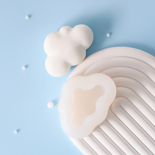 立体云朵模具硅胶镜面白云慕斯巧克力模翻糖生日蛋糕装 饰烘焙工具