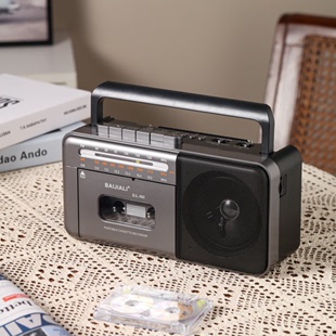HONWEIDA复古磁带收录机经典 怀旧卡带机收音录音蓝牙可充电便携磁