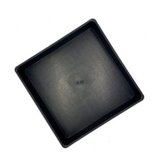 静电 5号方盘 新品 长方形PP零件盒 定制 p黑色塑料收纳周转箱