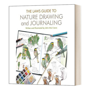 正版 Muir 美国自然学家约翰劳斯John 进口 The Laws Nature 英文原版 自然绘画和日志指南 and Guide Drawing Journaling