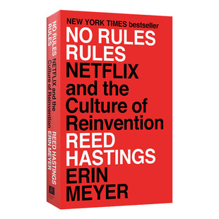 无规则 英文原版 Netflix公司文化 英文版 进口英语书籍 Reinvention the Netflix Rules Culture and 规则 重塑