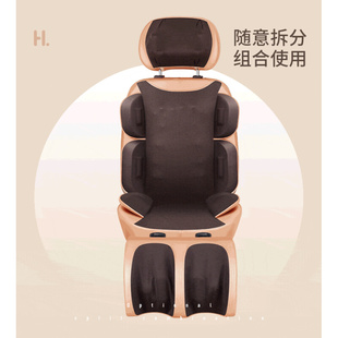 直供肩颈椎按摩仪器颈部腰部肩部背部多功能靠垫全身家用椅垫
