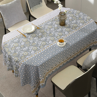 餐桌桌布免洗防油防水防烫茶几pvc桌垫长椭圆形茶几台布现代简约