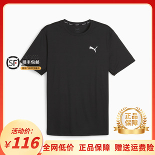 525456 跑步健身训练短袖 彪马T恤男子2024夏季 PUMA 新款