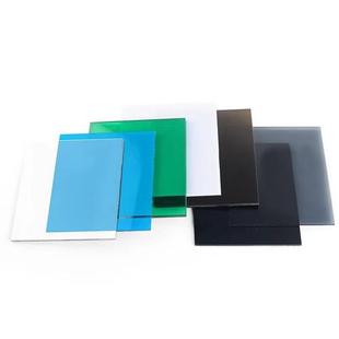 透明PC塑料板pvc硬板阳光板耐力雨棚挡板聚碳酸酯硬胶板加工定制