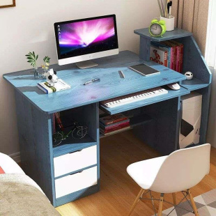 简易桌子电脑桌电脑台式 桌家用简约经济型书桌学生卧室学习写字桌