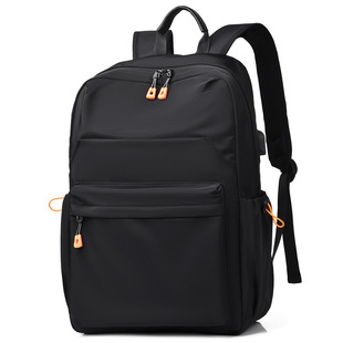 男式 休闲双肩包简约商务笔记电脑包多用途学生大容量旅行出差背包