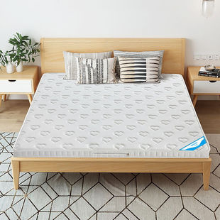 环保床垫硬棕垫薄棕榈床垫床垫子2 1.5米 5公分厚针织棉爱心款