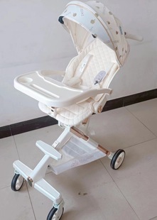 S9儿童遛娃神器溜娃车可坐躺高景观双向婴儿宝宝溜娃手推车