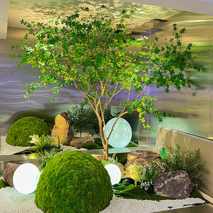 北欧风仿真日本吊钟树植物盆栽室内家居大型落地软装 马醉木假绿植