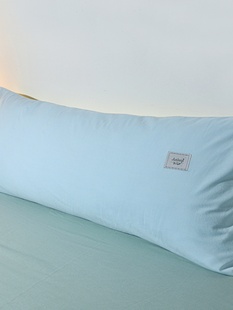双人长枕头套长款 1.5米枕套全棉夏季 1.2米 枕头套加长1米8枕头套