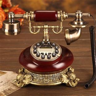 电话机复古电话机时尚 创意电话机 旋转盘仿古电话座机欧式