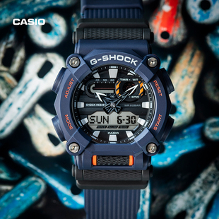 潮酷运动树脂男表手表 潮流双显工业风格 CASIO GA 卡西欧 900时尚