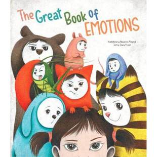 精装 Great Emotions 进口英文原版 12岁 Chiara 儿童情商启蒙认知故事绘本 关于感觉 Piroddi Book 书