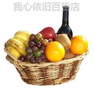 上海外滩南京路实体水果大卖场 水果篮节日 探望祝寿水果丰满搭配
