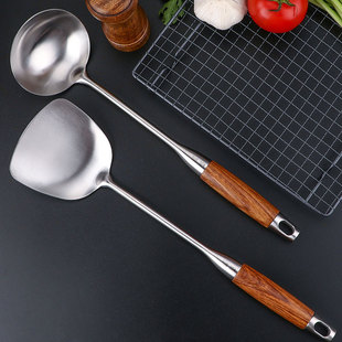 切 家用厨具锅铲勺组合装 不锈钢304烹饪工具套装 正品 厨用刀具套装