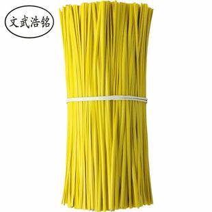铁丝扎丝线 绑丝园林用 1000条 电线铁芯扎丝 15厘米包塑铁芯扎丝