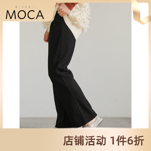 SELECT MOCA秋冬保暖显瘦休闲裤 纯色新款 设计感日本直邮10009942