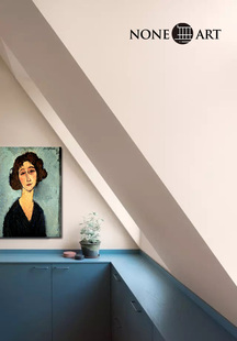 莫迪里阿尼现代人物油画挂画装 饰客厅餐厅沙发背景墙壁画