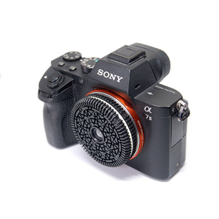 XuanLens 索尼E口泛焦奥利奥镜头适用所有索尼E口相机胶片感CCD感