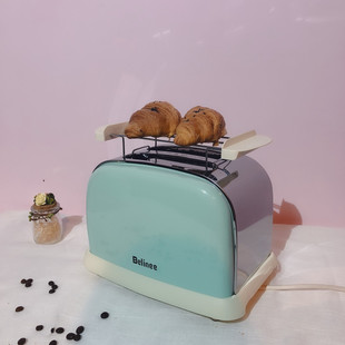 英国Belinee烤面包机多士炉吐司机烤面包片早餐机烤土司家用小型