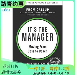 正版 Manager 这就是管理人 英语书籍 纯全英文版 Jim 英文原版 the Gallup Clifton 原著进口原版