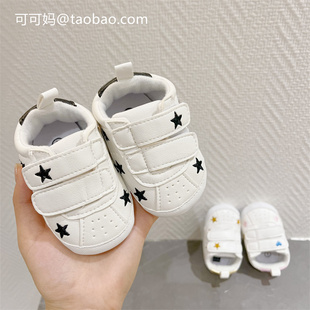 12月婴幼儿一岁男女宝宝休闲百搭防滑软底学步鞋 子3 春秋婴儿鞋