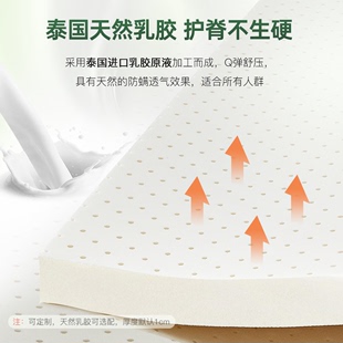 定制环保竹炭纤维床垫椰棕垫单人乳胶棕榈家用偏硬垫薄款 定做