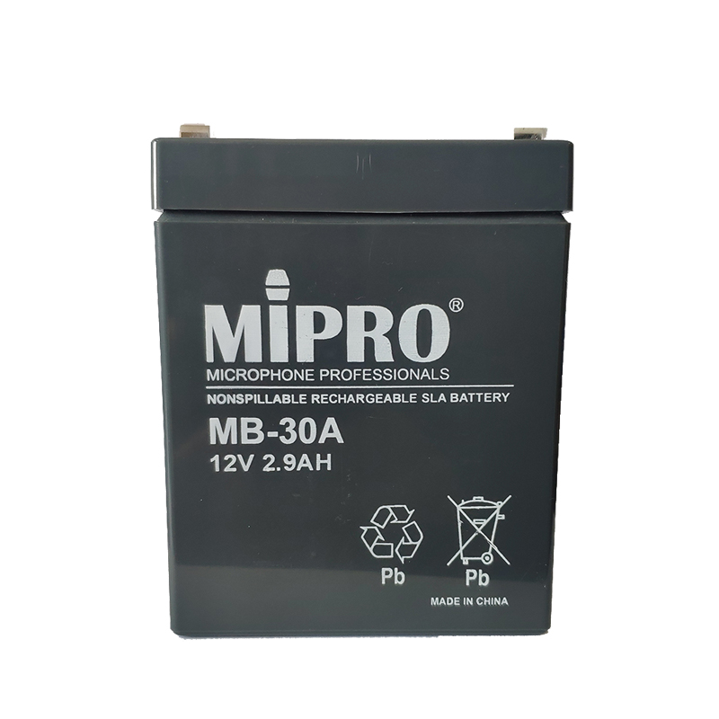 2.9Ah 12v MIPRO 30A电池 101U电池 MA705电池