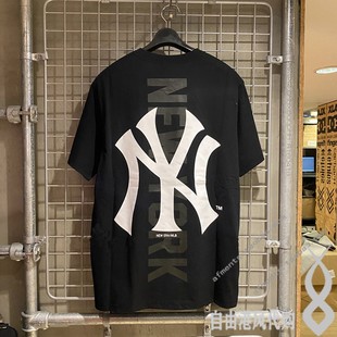 半袖 短袖 20121潮牌MLB男士 T恤YANKEES2024春夏字母印花洋基队大码