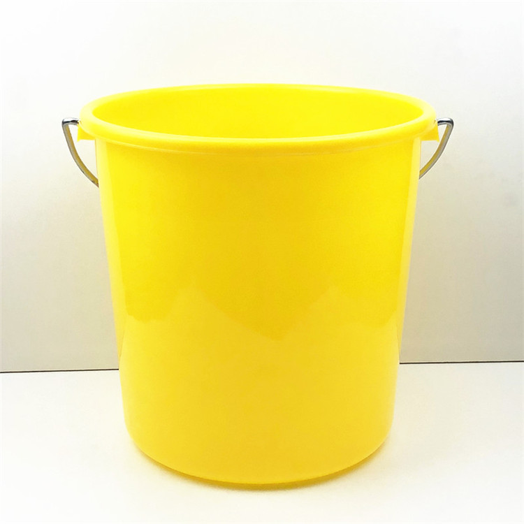 3547消防陆款 橄榄绿黄色耐摔压蓝水桶内务训练加厚塑料宿舍储水桶