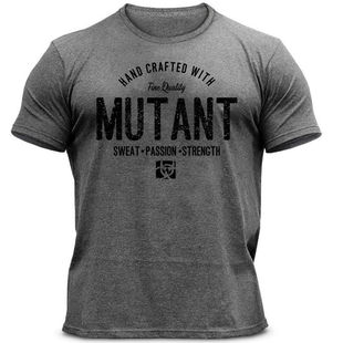 2023新款 mutant魔兽t恤男肌肉运动健身兄弟短袖 棉质大码 训练上衣