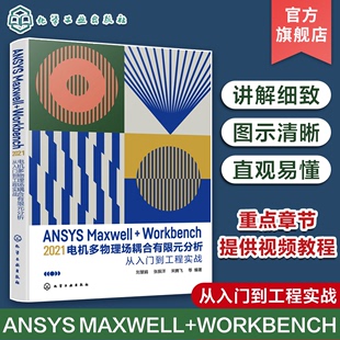 分析从入门到工程实战 Workbench Maxwell 电机多物理场耦合有限元 刘慧娟 Workbench有限元 2021 分析从入门到精通 ANSYS