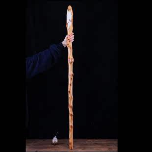 太行崖柏根雕木雕摆件长辈礼物送礼祝寿贺寿拐杖拐棍手杖