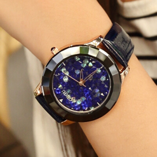 果冻表简约女学生韩版 时装 表时尚 潮流韩国水晶满天星女士手表腕表
