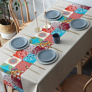 桌布长方形防水防油防烫免洗餐桌桌布茶几布网红PVZC桌垫家用
