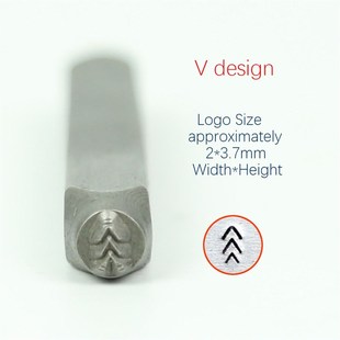 推荐 Design arrow Stamps Jewelry Metal Symbols Bracelet DIY