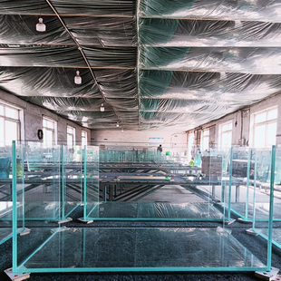 定制中晶超白玻璃鱼缸定做溪流家用大金小长型R方形水草雨林乌龟