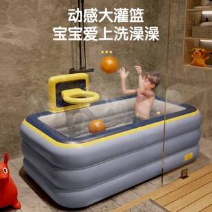 宝宝游泳池家用婴儿游泳桶充气泳池儿童水池可折叠室内家庭洗澡池