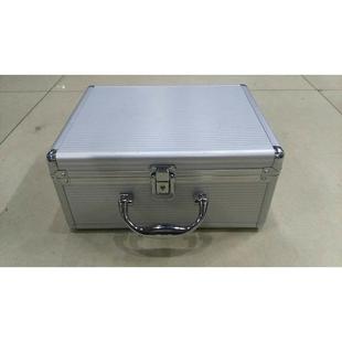 高档中号铝合金箱工具箱 家用五金收纳箱子证件箱展示箱 带海棉G