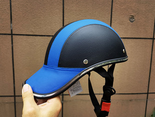 电动电瓶车头盔夏季 男女款 复古帽盔轻便式 防晒透气摩托半盔安全帽