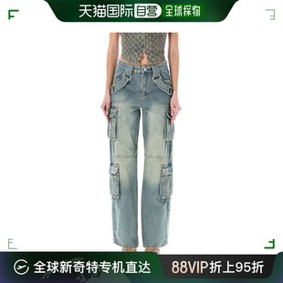 香港直邮潮奢 MISBHV 工装 牛仔裤 安全带式 240W303D 女士