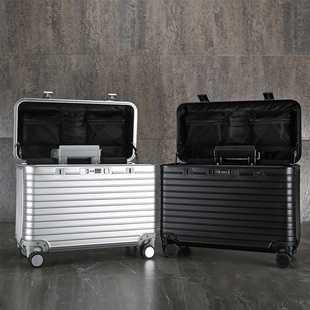 全铝镁合金拉杆箱摄影箱密码 旅行万向轮小型行李箱子21寸登机 正品
