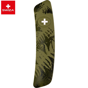 瑞士军刀正版 配件迷彩绿迷彩橙刀柄贴片1对颜色三选一 Swiza瑞莎