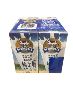 pure 100% Devondale 德运全脂纯牛奶200ml 包邮 6连包 milk