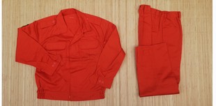 醒目颜色户外安全防护 夹克款 橘红色户外工作服 冬季 工作服 夏季