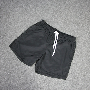 纯色简约四分裤 宽松内网透气速干运动短裤 外贸男女夏季 跑步健身裤