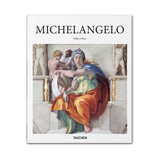 现货TASCHEN原版 Michelangelo 米开朗琪罗艺术绘画画册 意大利文艺复兴三杰时代艺术绘画作品